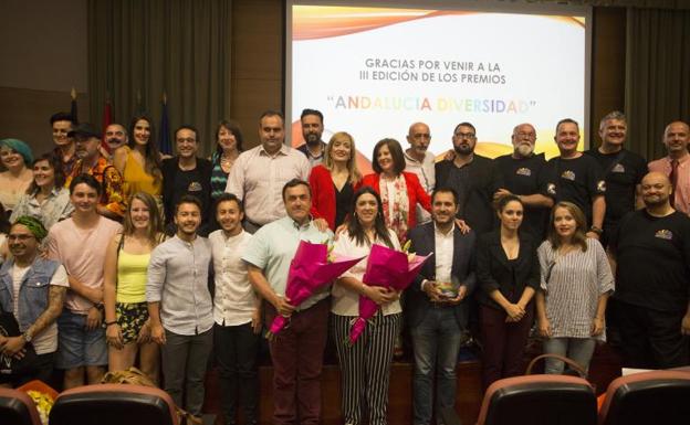 Junta y colectivos LGTB reivindican el derecho a la diversidad sexual en la entrega de 'Premios Andalucía Diversidad'