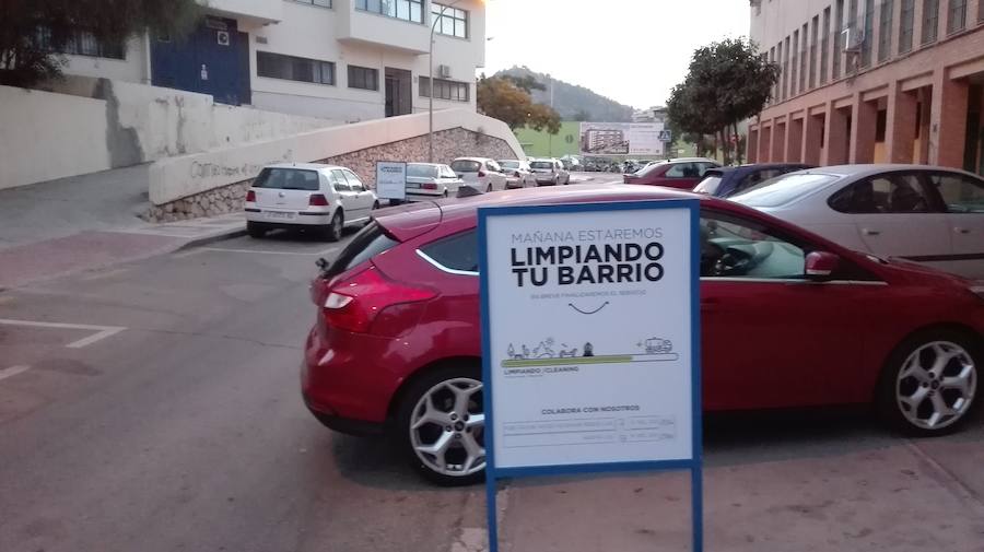 Baldeo en calle Esquilo (El Cónsul).