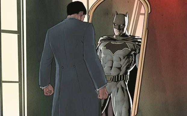 Batman se prepara para su boda. 