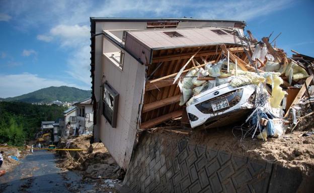 Las lluvias torrenciales dejan 122 muertos en Japón y más de 5 millones de evacuados