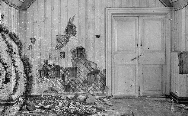 La habitación de la casa Ipatiev en la que fueron asesinados los Romanov.