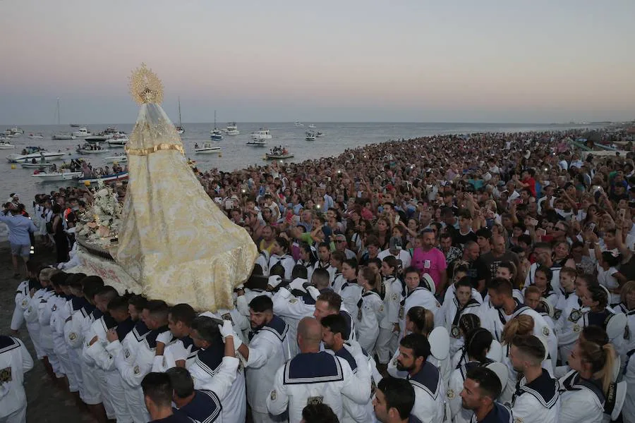 La Virgen, en La Carihuela