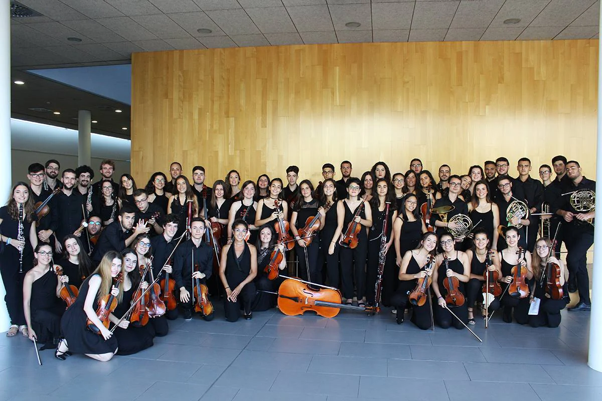 La Academia Orquestal ofrece un concierto en la Diputación. Academia Orquestal de Málaga.