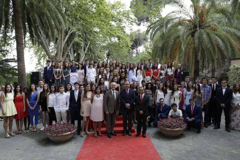 La Concepción, escenario de la entrada de distinciones a los alumnos de Educación Secundaria y Bachillerato de los centros educativos de la capital con mejores expedientes académicos