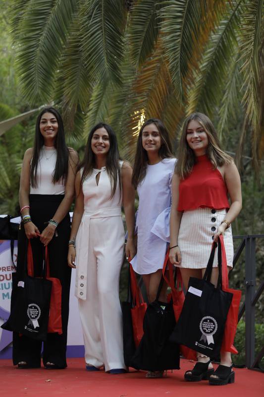 La Concepción, escenario de la entrada de distinciones a los alumnos de Educación Secundaria y Bachillerato de los centros educativos de la capital con mejores expedientes académicos