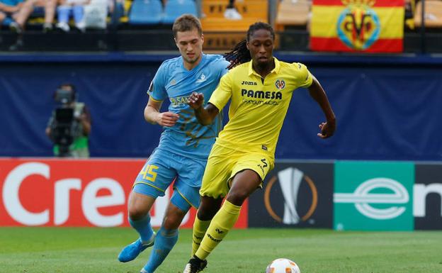 Semedo, en un partido con el Villarreal.