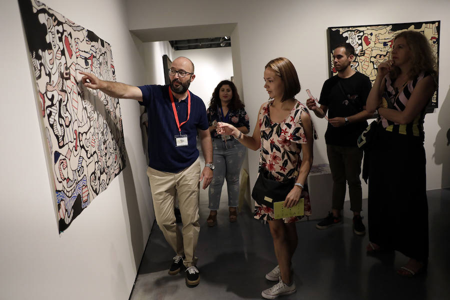 La Casa Natal, el Centre Pompidou Málaga y la Colección del Museo Ruso ofrecieron, con la entrada gratuita, diversas actividades entre las ocho de la tarde y la medianoche y diez grados menos que en la calle dentro de la iniciativa 'Noche en el Museo'.