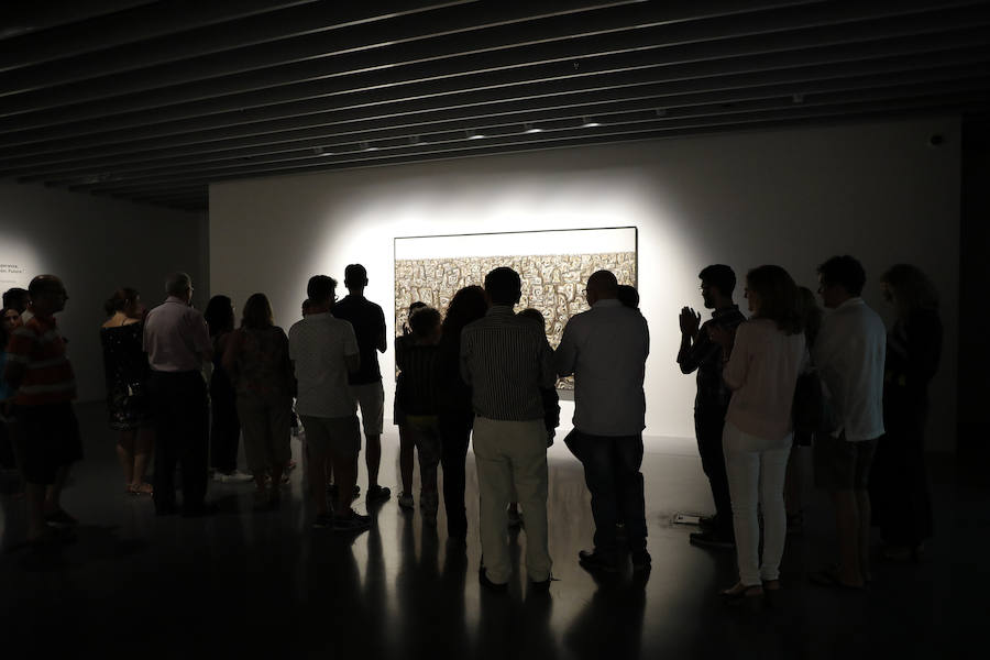 La Casa Natal, el Centre Pompidou Málaga y la Colección del Museo Ruso ofrecieron, con la entrada gratuita, diversas actividades entre las ocho de la tarde y la medianoche y diez grados menos que en la calle dentro de la iniciativa 'Noche en el Museo'.