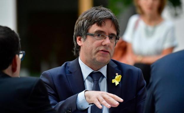 Carles Puigdemont, hoy en Berlín.