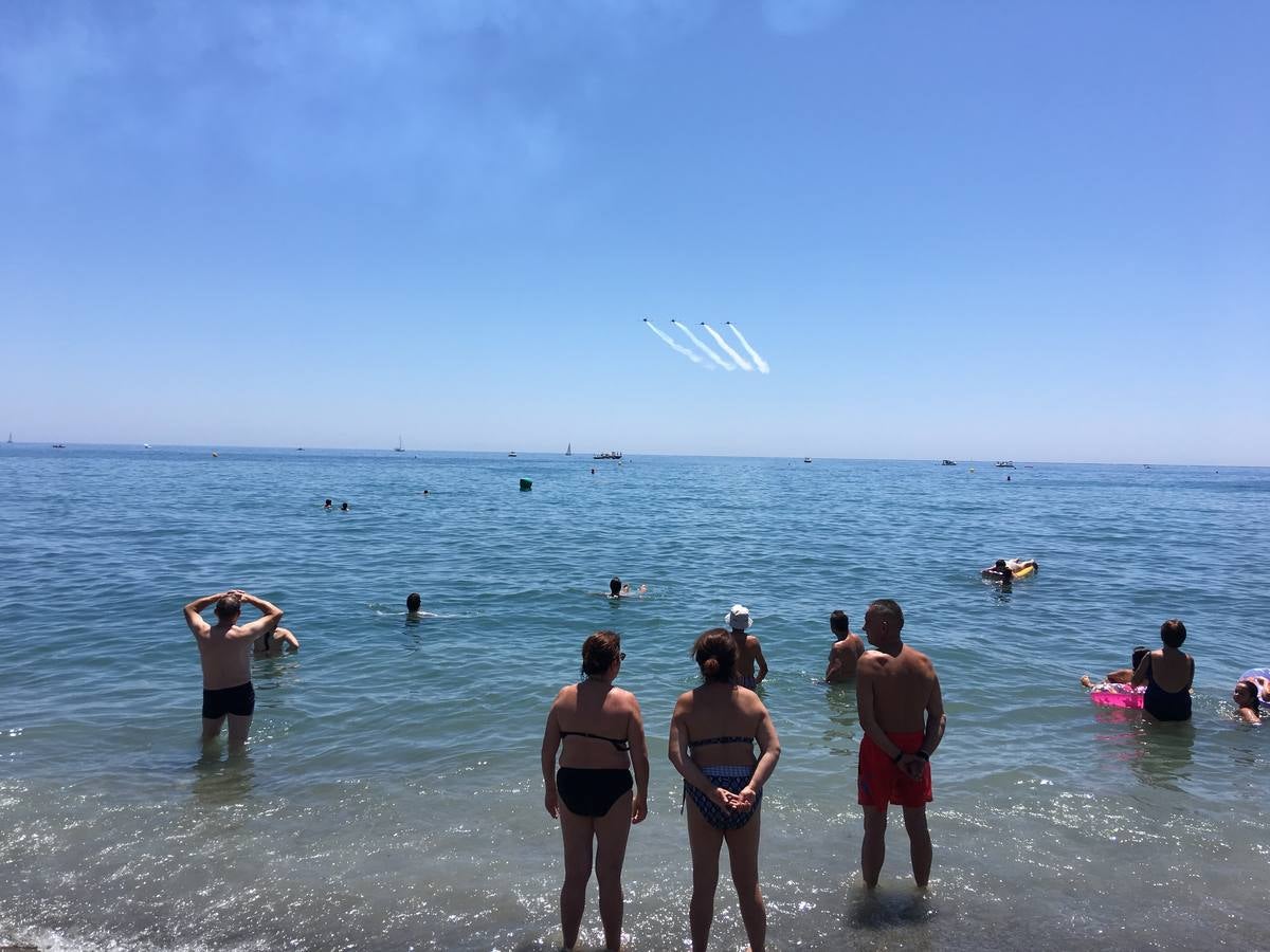 Entrenamiento de este sábado en Torre del Mar.