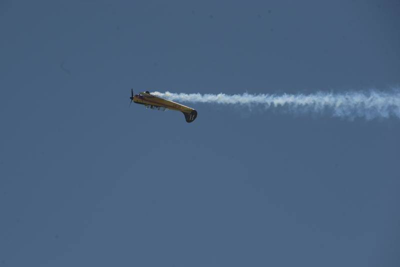 Torre del Mar acoge este festival aéreo internacional con 40 aeronaves de cuatro países diferentes 