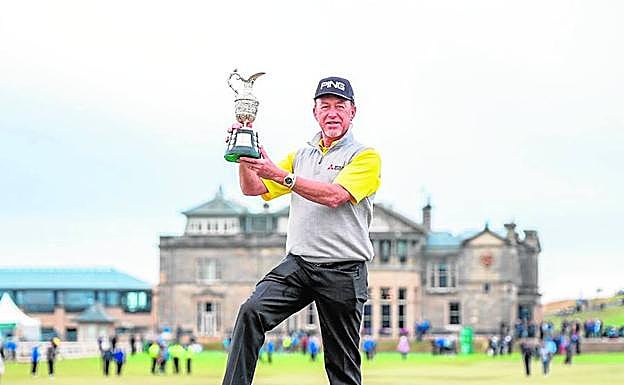 Jiménez gana el British sénior en la catedral del golf