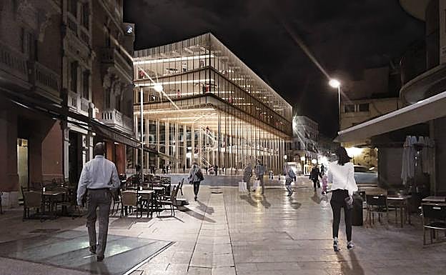 Recreación del proyecto que los empresarios cordobeses presentaron a un concurso de ideas. 