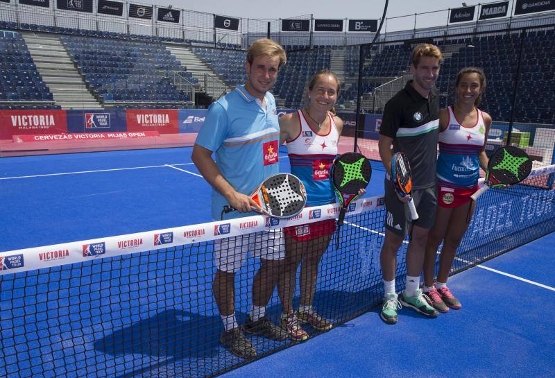 Presentación del torneo World Padel Tour Mijas 2018