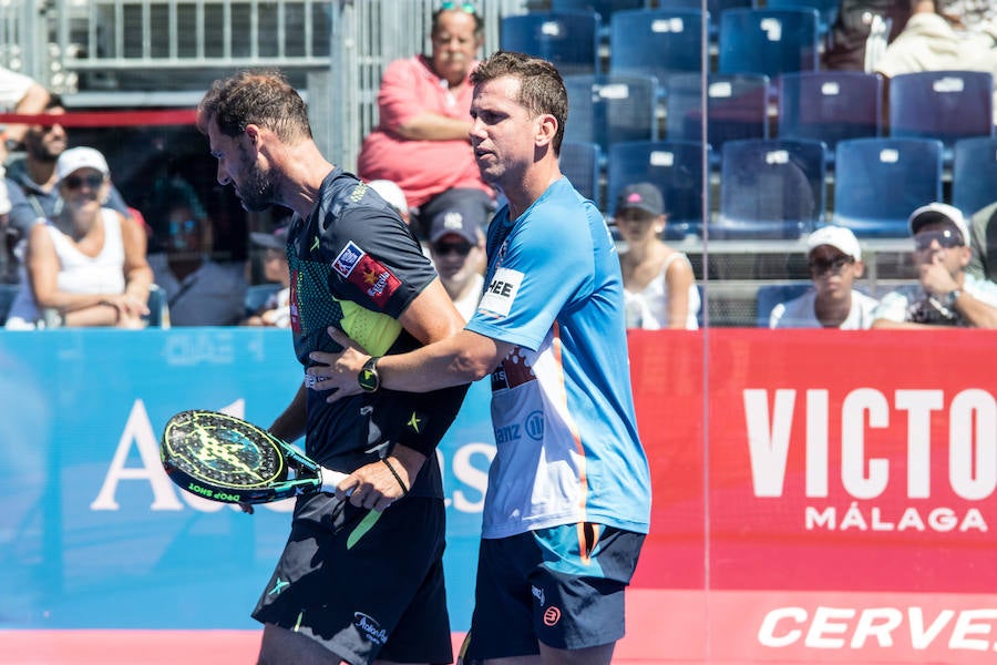 Repasamos en imágenes la jornada del jueves en el World Padel Tour en Mijas. 