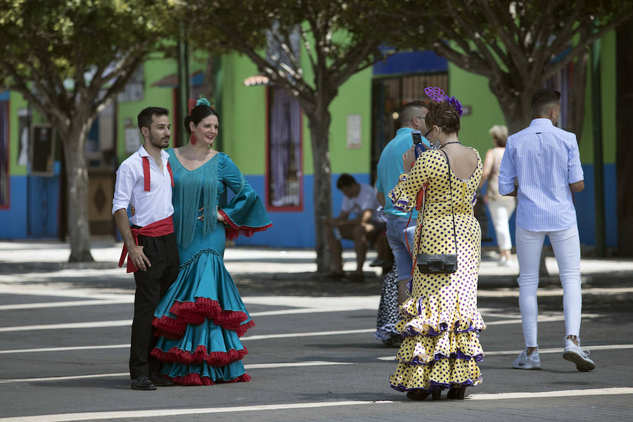 Fotos: Las mejores imágenes del primer domingo de la Feria de Málaga 2018