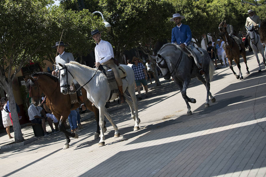 Fotos: Las mejores imágenes del primer domingo de la Feria de Málaga 2018