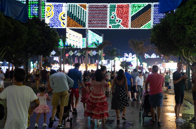 Fotos: Las mejores imágenes del primer domingo de la Feria de Málaga 2018