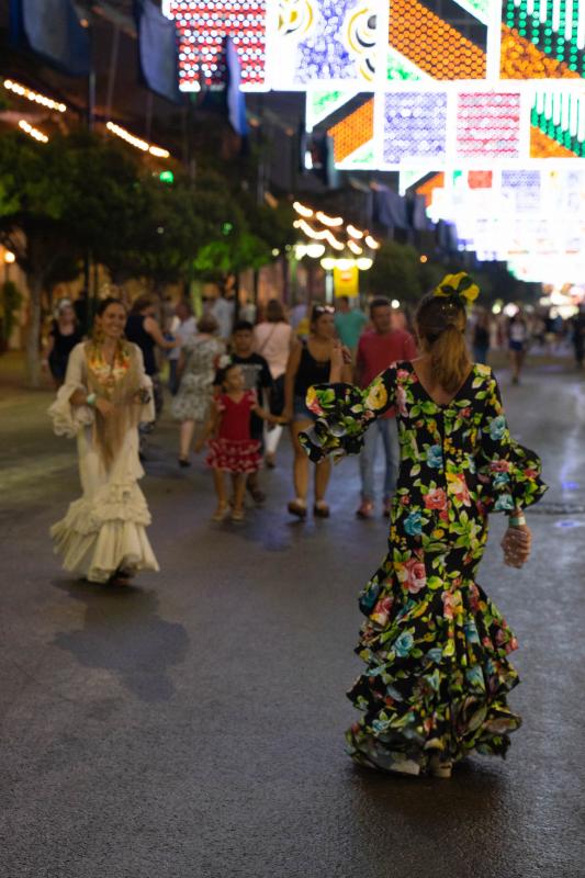 Fotos: Las mejores imágenes del primer domingo de la Feria de Málaga 2018