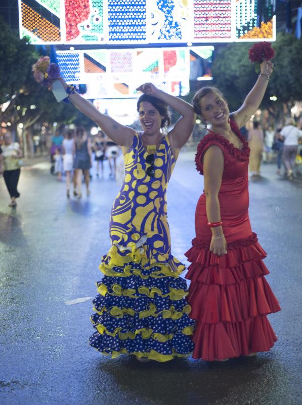 Fotos: Las mejores imágenes del primer domingo de la Feria de Málaga 2018