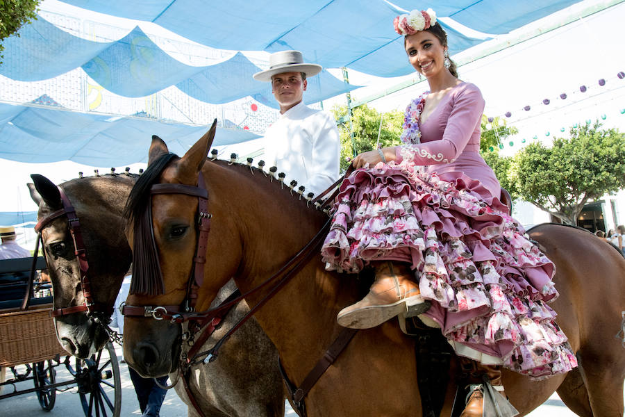 Fotos: Las mejores imágenes del jueves de la Feria de Málaga 2018