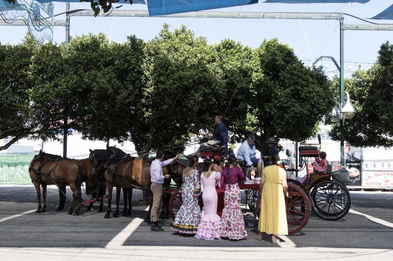 Gran ambiente en el penúltimo día de fiesta tanto en el Real como en el Centro