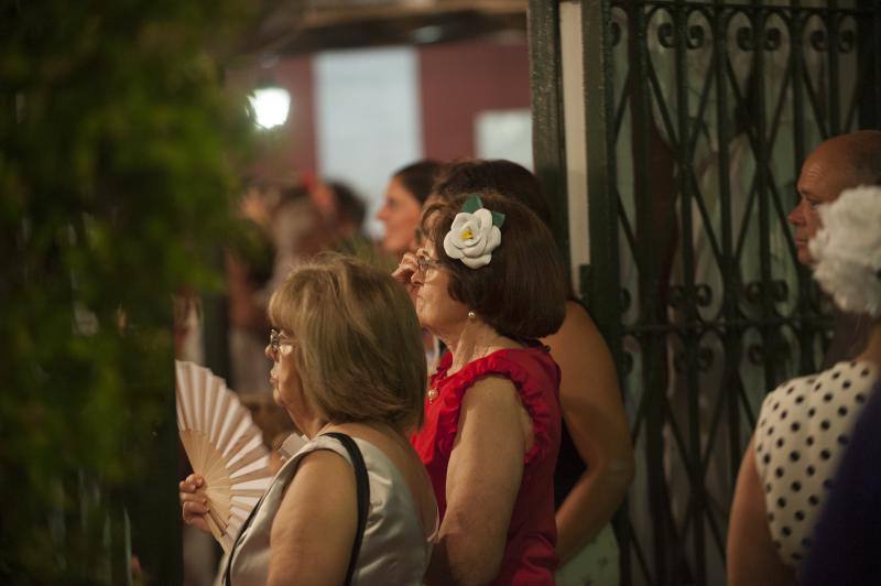 Ambiente en el Cortijo de Torres de noche