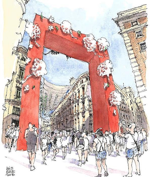 El 'photocall' más grande del mundo