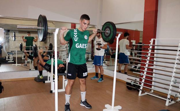 Artés, en el gimnasio 