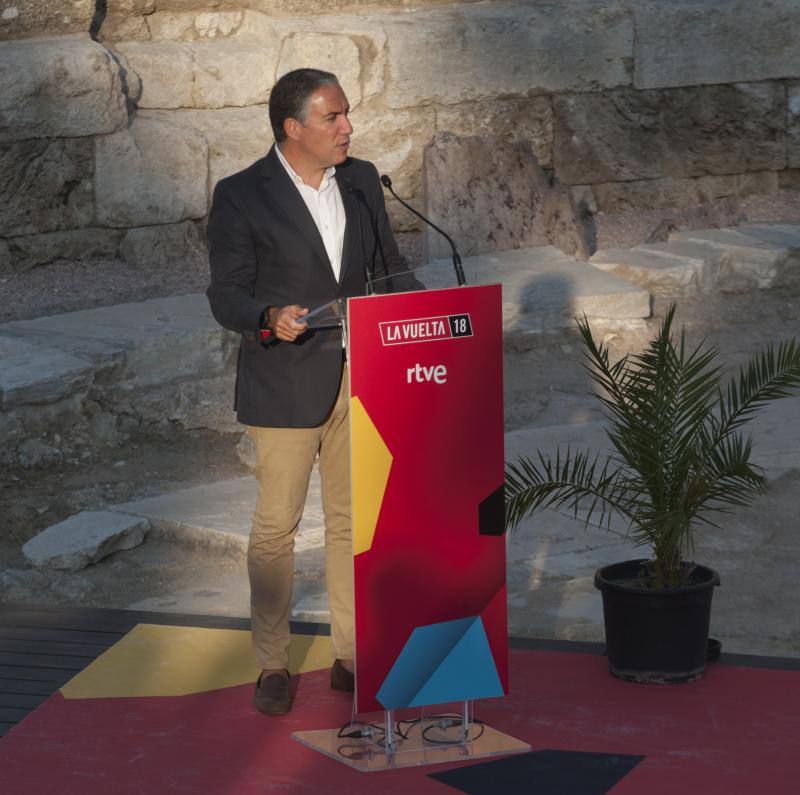 Presentación de la prueba en el Teatro Romano