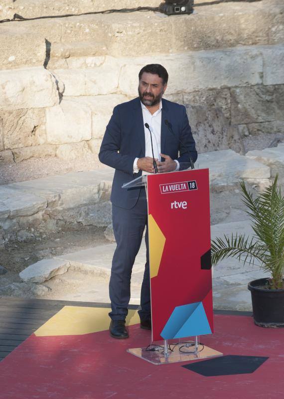 Presentación de la prueba en el Teatro Romano