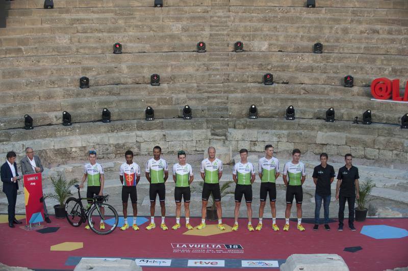 Presentación de la prueba en el Teatro Romano