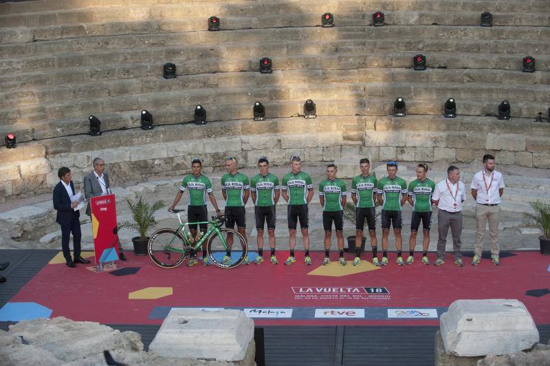 Presentación de la prueba en el Teatro Romano