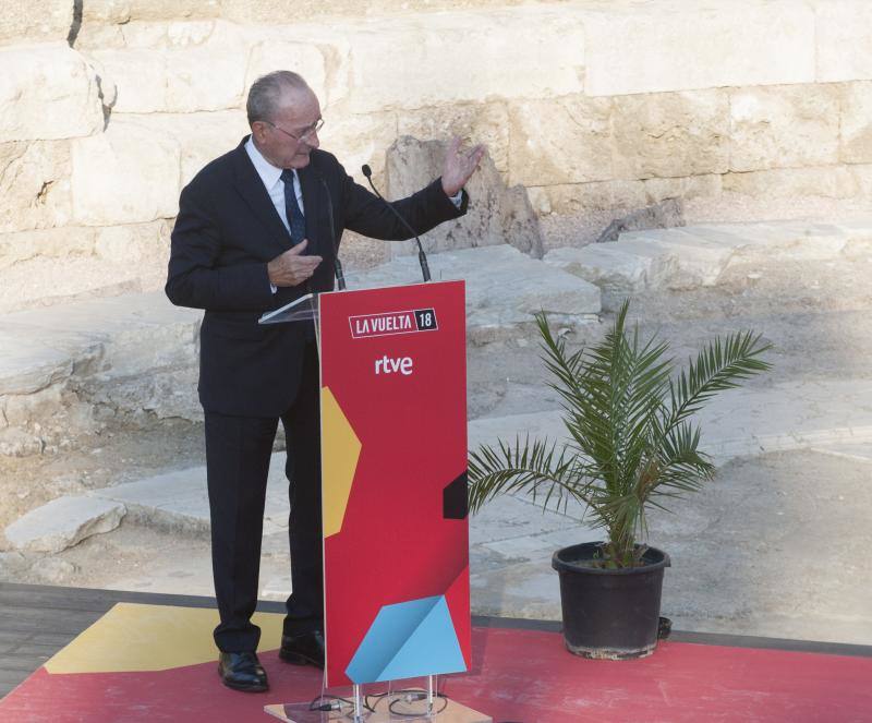 Presentación de la prueba en el Teatro Romano