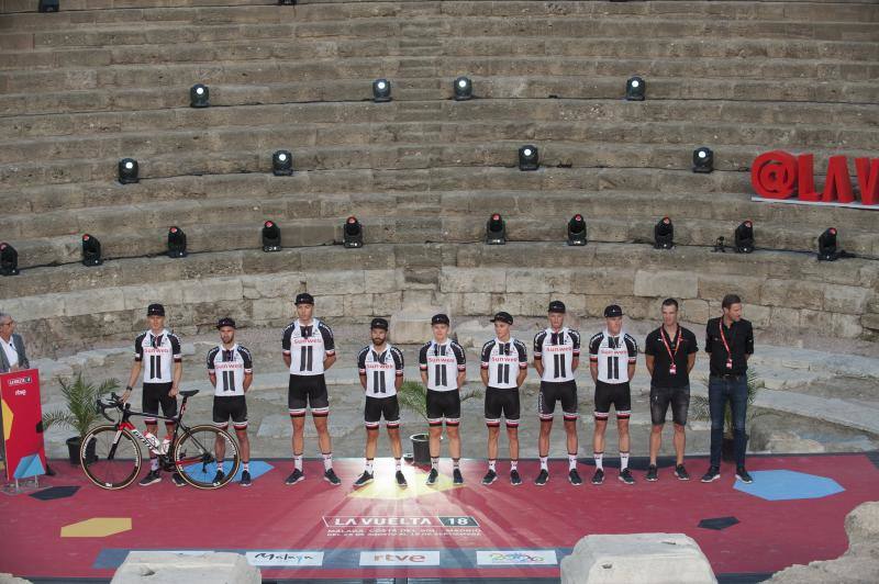 Presentación de la prueba en el Teatro Romano