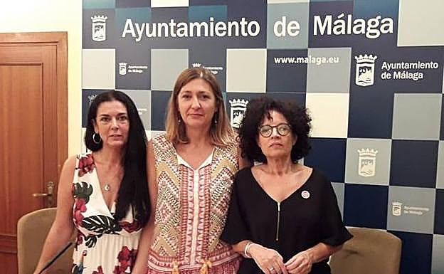 Galindo, Torralbo y Jiménez, este miércoles en el Ayuntamiento. 