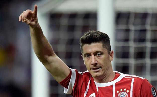 Robert Lewandowski sigue siendo el gran referente del Bayern. 