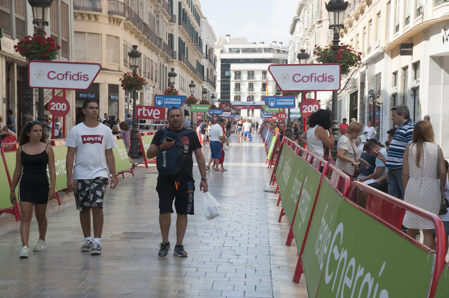 Fotos: Así se prepara Málaga para recibir La Vuelta a España