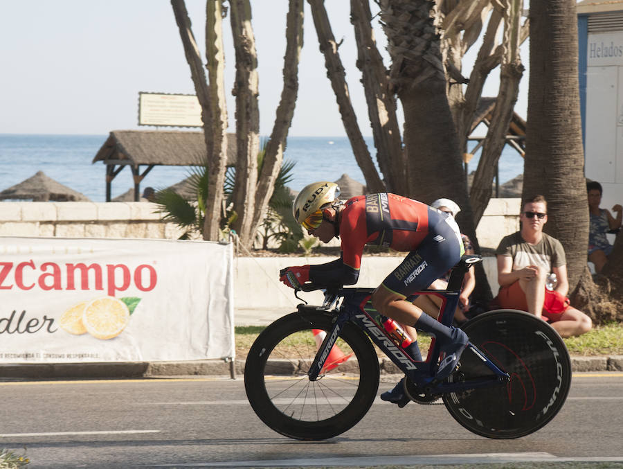 Málaga es protagonista en la Vuelta Ciclista España 2018. La etapa inicial y hasta otras tres tocan tierras malagueñas en una edición en la que hasta la canción oficial es de una malagueña. Aquí recogemos las mejores imágenes del paso por Málaga