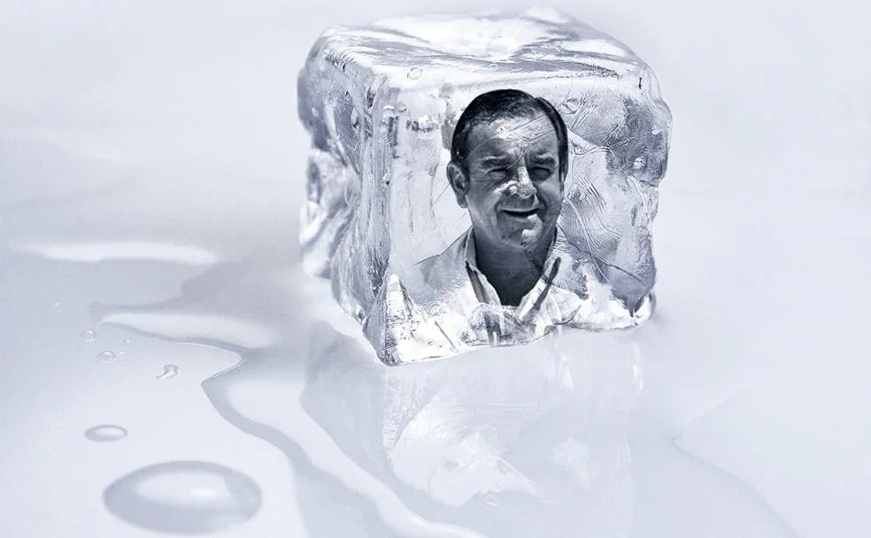 El hombre de los cubitos de hielo