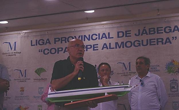 Antonio Jesús López Nieto, durante su intervención. 