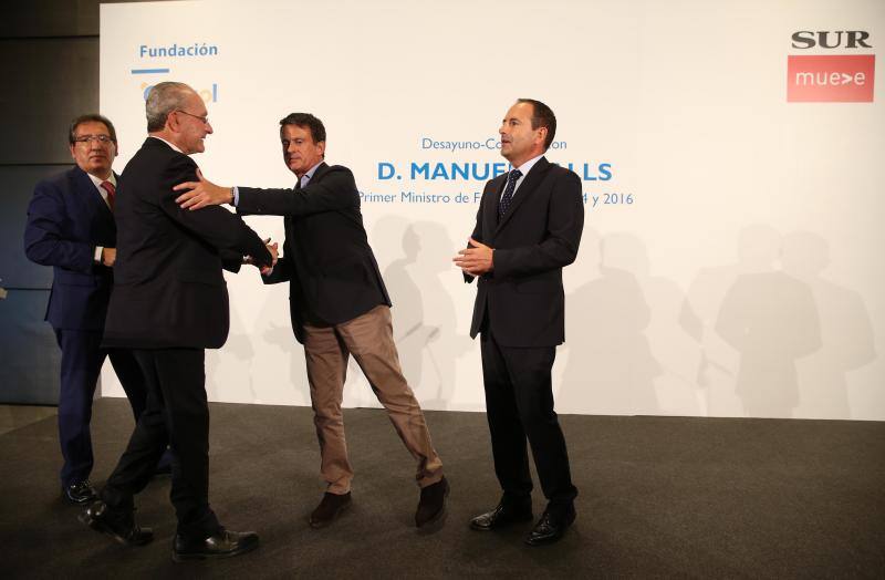 El desayuno-coloquio en colaboración con la Fundación Cajasol se celebró en el Hotel Barceló