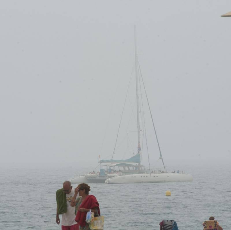 También se llama boria o niebla de advección, y se produce por una diferencia de notable entre la temperatura del agua del mar y la del aire