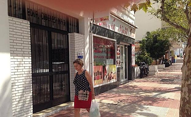 Bloque en el que ha tenido lugar el incencio. 