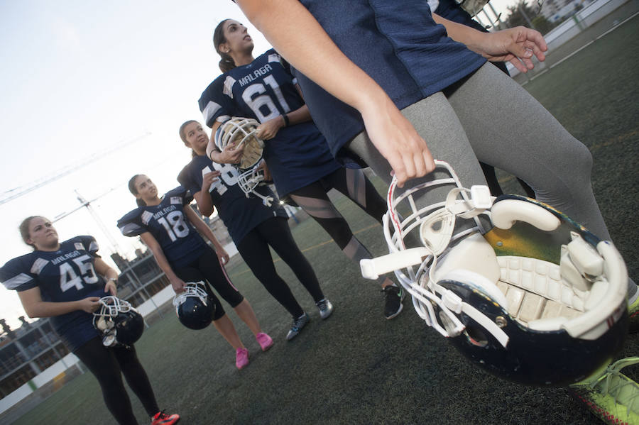 El equipo entrena dos veces por semana en el campo José Gallardo de Portada Alta. 