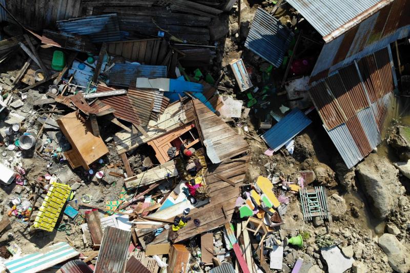 Fotos: Las imágenes del devastador tsunami en Indonesia