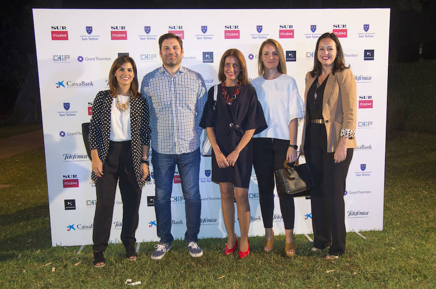 Sofía Sánchez, Alejandro Iniesta, Angustias Pendón,Paola Ríos yAna Belén Aguilar. 