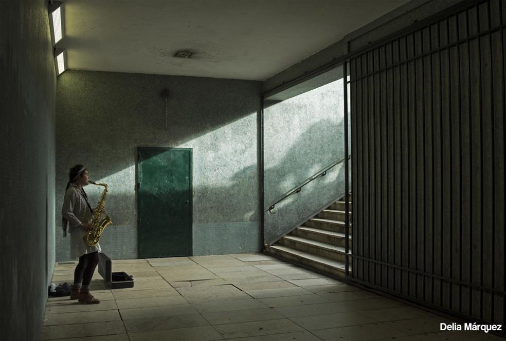 Fotografía ttulada 'Jazz' de Delia Márquez, seleccionada en la edición española de los International Photography Awards y que se verá en Nueva York.