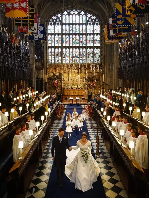 Fotos: Así ha sido la boda de Eugenia de York y Jack Brooksbank