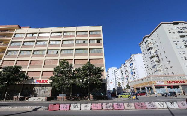 Aspecto del edificio, que será demolido. 